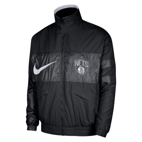 Куртка на молнии Brooklyn Nets Nike Courtside Versus Capsule - Black