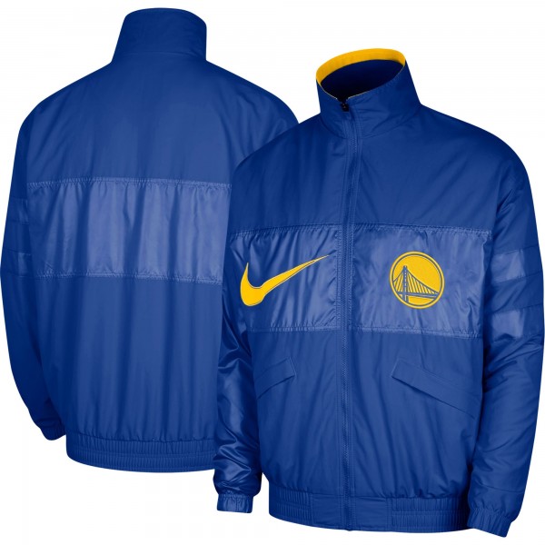 Куртка на молнии Golden State Warriors Nike Courtside Versus Capsule - Royal