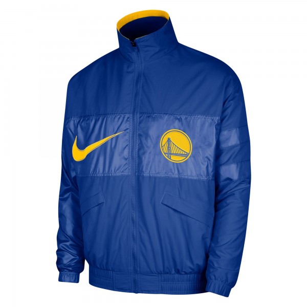 Куртка на молнии Golden State Warriors Nike Courtside Versus Capsule - Royal