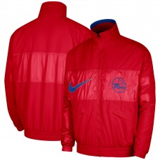 Куртка на молнии Philadelphia 76ers Nike Courtside Versus Capsule - Red