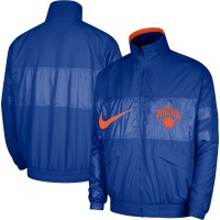 Куртка на молнии New York Knicks Nike Courtside Versus Capsule - Blue