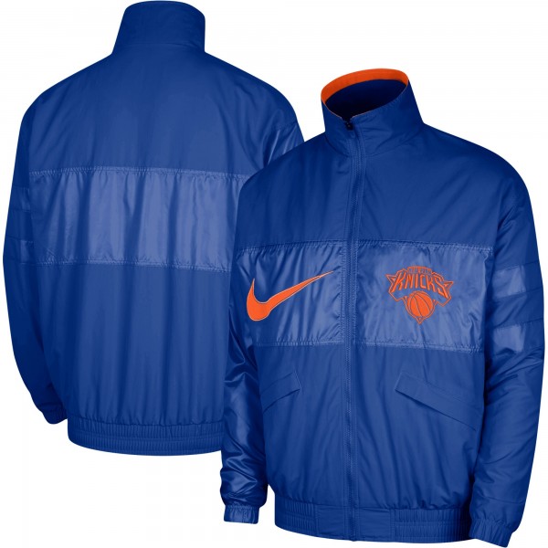 Куртка на молнии New York Knicks Nike Courtside Versus Capsule - Blue