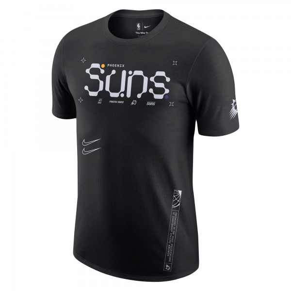 Футболка Phoenix Suns Nike Courtside Air Traffic Control Max90 - Black