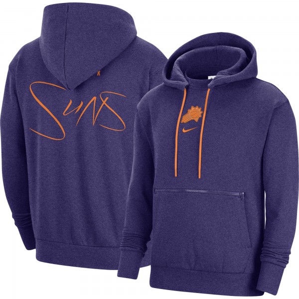Толстовка Phoenix Suns Nike Courtside Versus Flight - Heather Purple