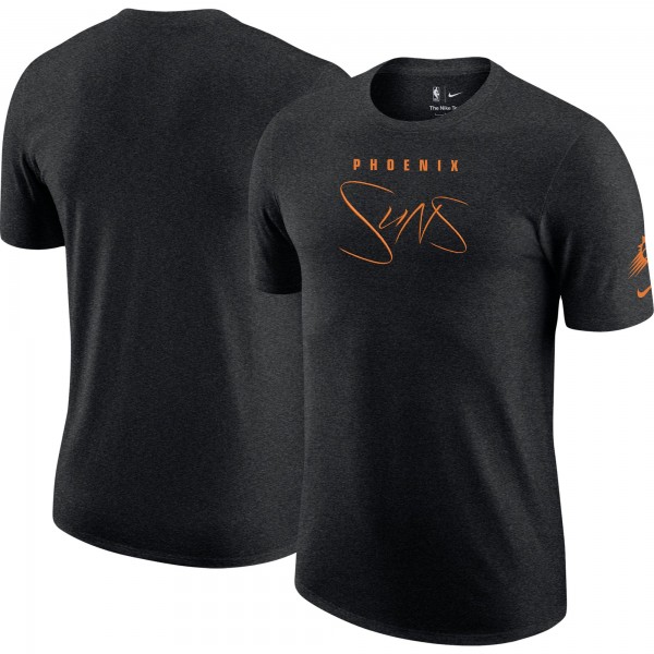 Футболка Phoenix Suns Nike Courtside Versus Flight Max90 - Heather Black