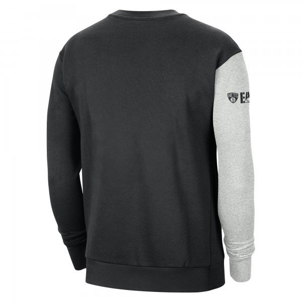 Кофта Brooklyn Nets Nike Courtside Versus Force & Flight - Black/Heather Gray