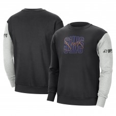 Кофта Phoenix Suns Nike Courtside Versus Force & Flight - Black/Heather Gray