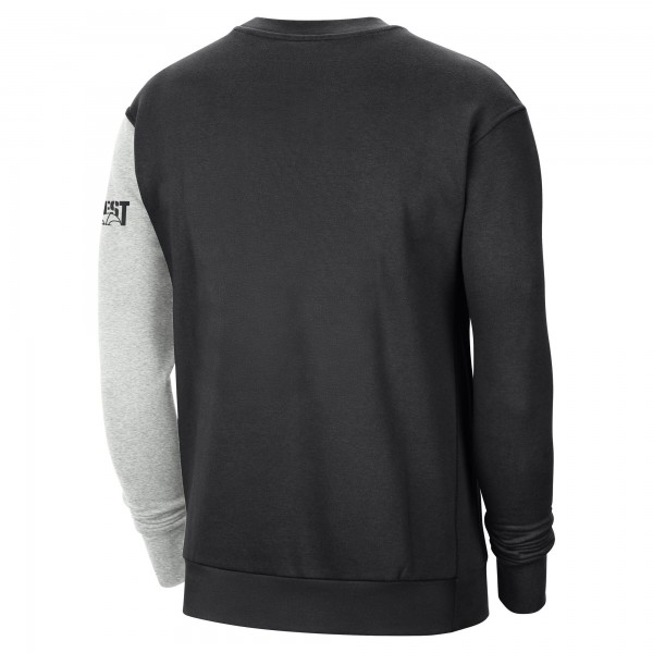 Кофта Phoenix Suns Nike Courtside Versus Force & Flight - Black/Heather Gray
