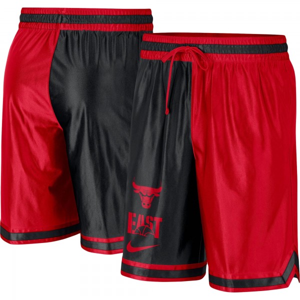 Шорты Chicago Bulls Nike Red/Black Courtside Versus Force Split DNA Performance