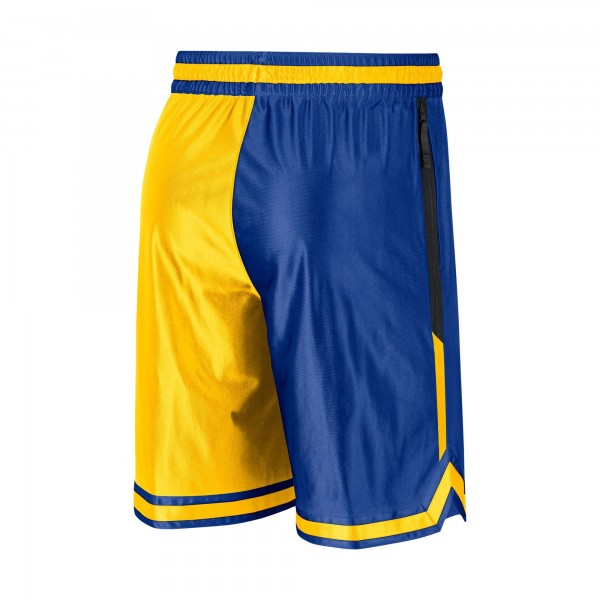 Шорты Golden State Warriors Nike Courtside Versus Force Split DNA Performance - Gold/Royal