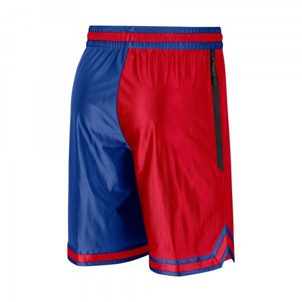 Шорты Philadelphia 76ers Nike Courtside Versus Force Split DNA Performance - Royal/Red
