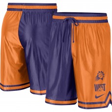 Phoenix Suns Nike Courtside Versus Force Split DNA Performance Shorts - Orange/Purple