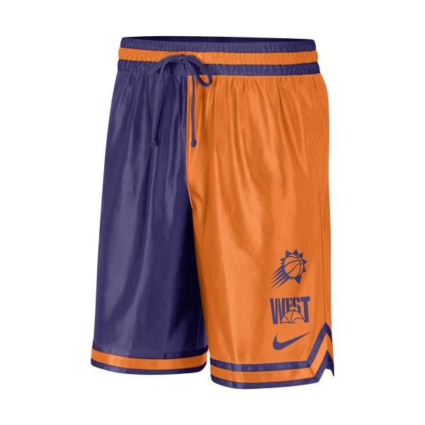 Шорты Phoenix Suns Nike Courtside Versus Force Split DNA Performance - Orange/Purple