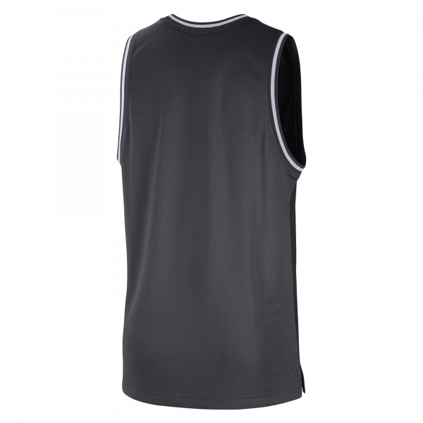 Майка Brooklyn Nets Nike Courtside Versus Force Split DNA Performance Mesh - Black/Anthracite