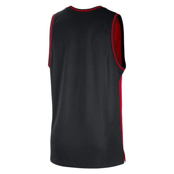 Майка Chicago Bulls Nike Courtside Versus Force Split DNA Performance Mesh - Red/Black