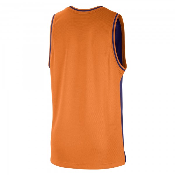 Майка Phoenix Suns Nike Courtside Versus Force Split DNA Performance Mesh - Purple/Orange