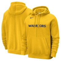 Толстовка Golden State Warriors Nike Courtside Versus Stitch Split - Gold