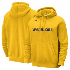 Толстовка Golden State Warriors Nike Courtside Versus Stitch Split - Gold