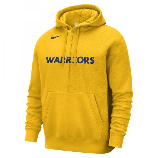 Толстовка Golden State Warriors Nike Courtside Versus Stitch Split - Gold