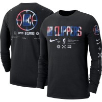 Футболка с длинным рукавом LA Clippers Nike Essential Air Traffic Control - Black