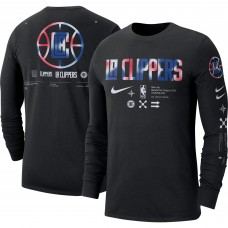Футболка с длинным рукавом LA Clippers Nike Essential Air Traffic Control - Black
