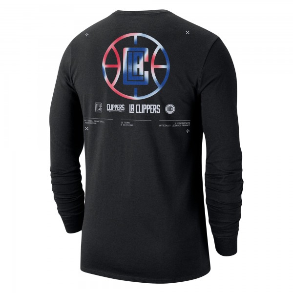 Футболка с длинным рукавом LA Clippers Nike Essential Air Traffic Control - Black