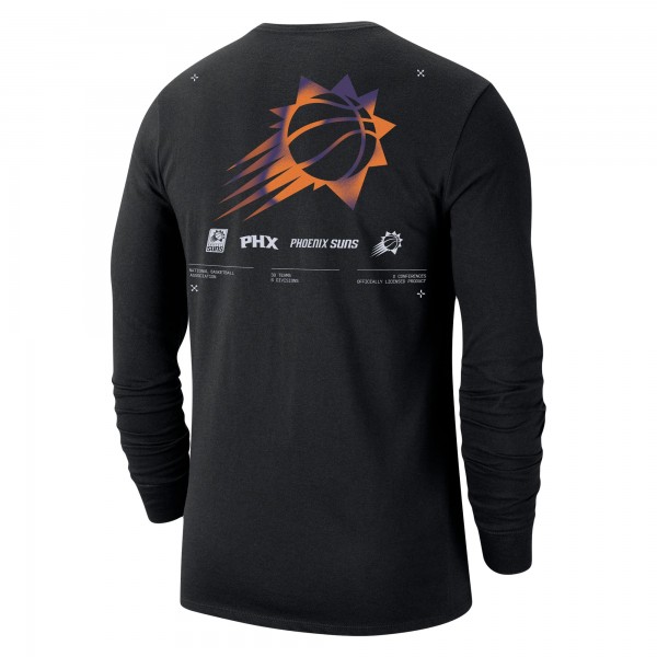 Футболка с длинным рукавом Phoenix Suns Nike Essential Air Traffic Control - Black
