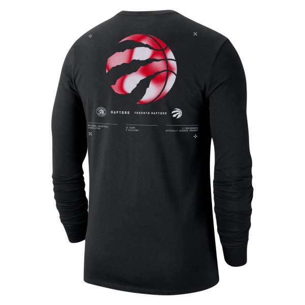Футболка с длинным рукавом Toronto Raptors Nike Essential Air Traffic Control - Black