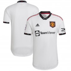 Игровая форма  Manchester United adidas 2022/23 Away Blank Authentic - White