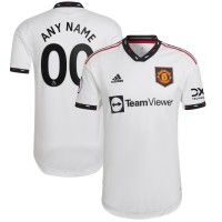 Игровая форма  Manchester United adidas 2022/23 Away Authentic Custom - White