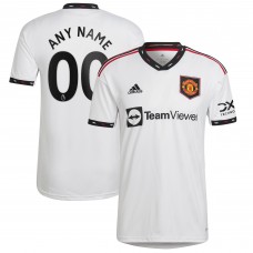 Игровая форма  Manchester United adidas 2022/23 Away Custom Replica - White