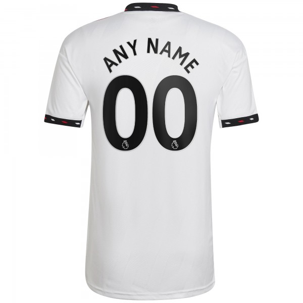 Игровая форма  Manchester United adidas 2022/23 Away Custom Replica - White