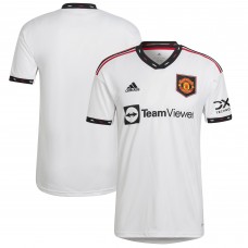 Игровая форма  Manchester United adidas 2022/23 Away Blank Replica - White