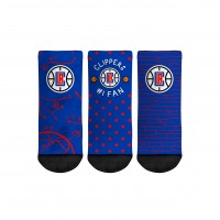 Три пары носков LA Clippers Rock Em Toddler #1 Fan