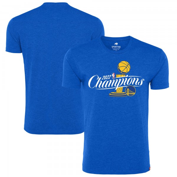 Футболка Golden State Warriors Sportiqe 2022 NBA Finals Champions Official Logo Davis - Royal