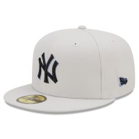 Бейсболка New York Yankees New Era Stone Dim Undervisor 59FIFTY - Khaki