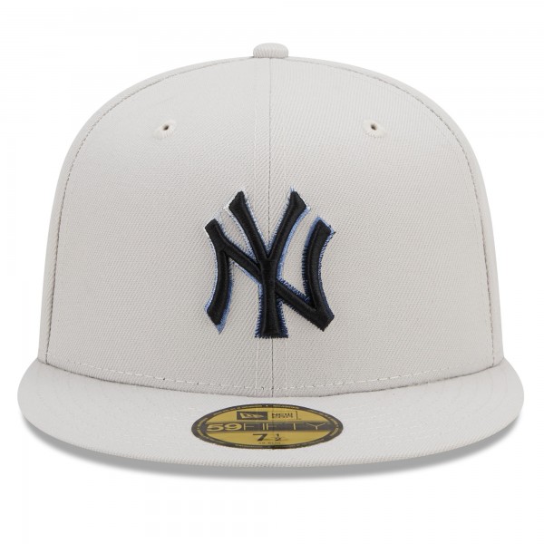 Бейсболка New York Yankees New Era Stone Dim Undervisor 59FIFTY - Khaki