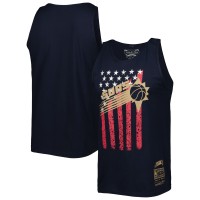 Майка Phoenix Suns Mitchell & Ness Hardwood Classics Americana Stars and Stripes - Navy