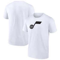 Футболка Utah Jazz Solid Primary Logo - White