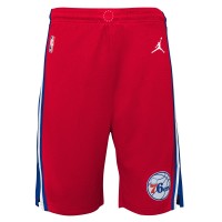 Шорты Philadelphia 76ers Jordan Brand Youth Statement Edition Swingman Performance - Red