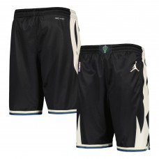 Шорты Milwaukee Bucks Jordan Brand Youth Statement Edition Swingman Performance - Black