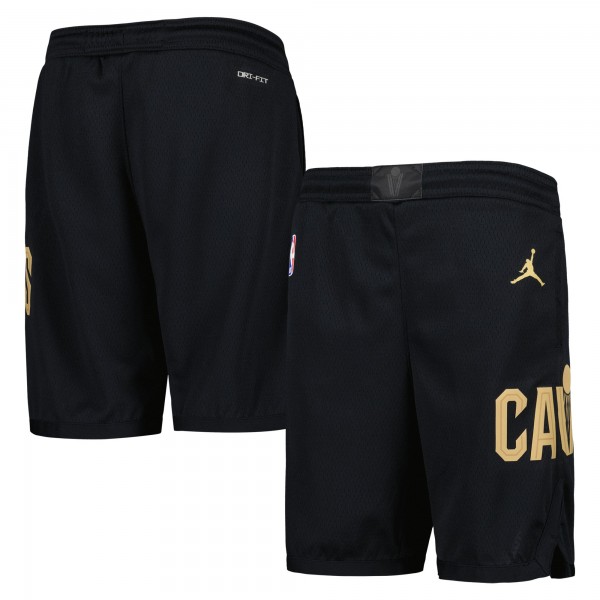Шорты Cleveland Cavaliers Jordan Brand Youth Statement Edition Swingman Performance - Black