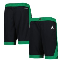 Подростковая Boston Celtics Jordan Brand Black Authentic Statement Edition Swingman Shorts