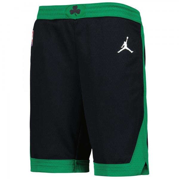 Подростковая Boston Celtics Jordan Brand Black Authentic Statement Edition Swingman Shorts