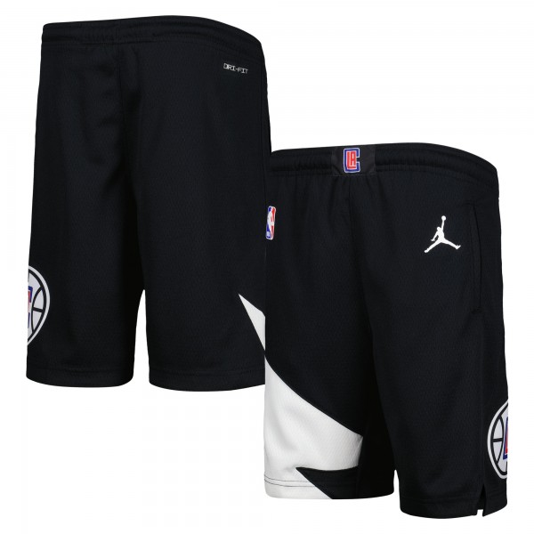 Шорты LA Clippers Jordan Brand Youth Statement Edition Swingman Performance - Black