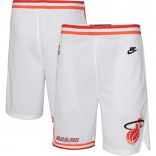 Шорты Miami Heat Nike Youth Hardwood Classics Swingman - White