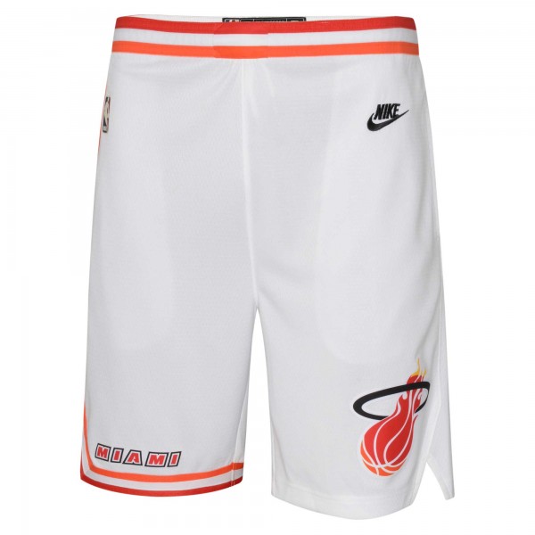 Шорты Miami Heat Nike Youth Hardwood Classics Swingman - White