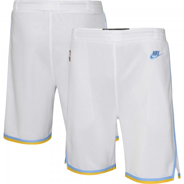 Шорты Los Angeles Lakers Nike Youth Hardwood Classics Swingman - White