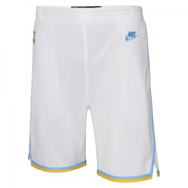 Шорты Los Angeles Lakers Nike Youth Hardwood Classics Swingman - White