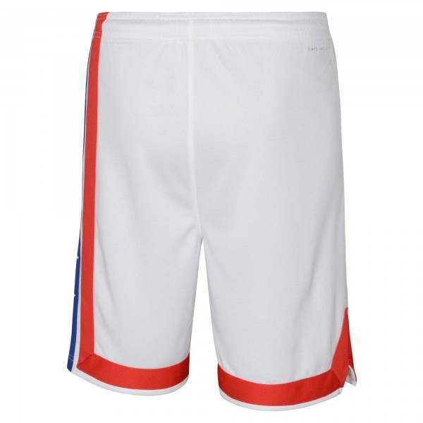 Шорты Youth Brooklyn Nets Nike White Hardwood Classics Swingman